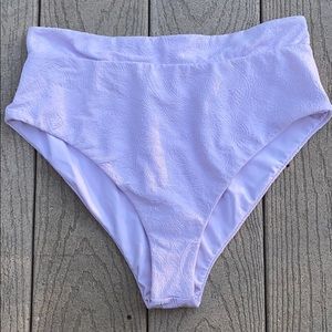 AMUSE high waisted lilac bikini bottom